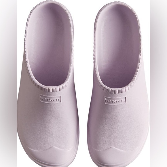 Hunter Gender Inclusive In/Out Bloom Clog Tempered Mauve! - Picture 1 of 9